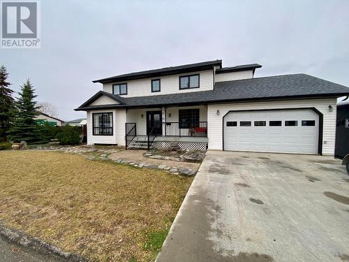 10701 Cyprus Court, Dawson Creek, BC - Outdoor With Deck Patio Veranda With Facade