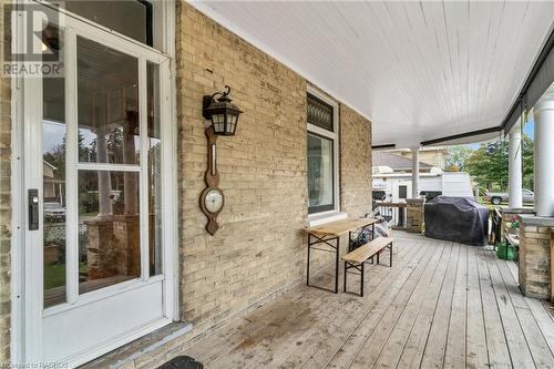 Front Porch - 3 Clarke Street S, Clifford, ON - Outdoor With Deck Patio Veranda With Exterior