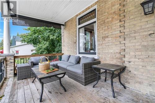 Front Porch - 3 Clarke Street S, Clifford, ON - Outdoor With Deck Patio Veranda With Exterior