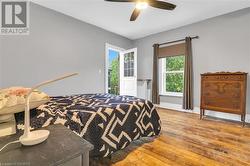 Bedroom #2 with walkout to private deck - 