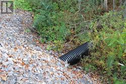 New culvert on west side of driveway - 