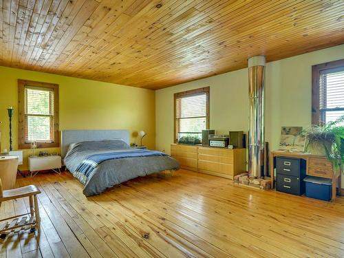 Master bedroom - 3825 1Er Rang De Doncaster, Val-David, QC - Indoor Photo Showing Bedroom