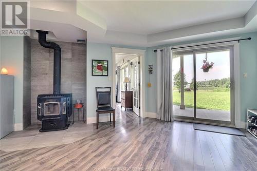4691 Route 115, Saint-Antoine, NB - Indoor With Fireplace