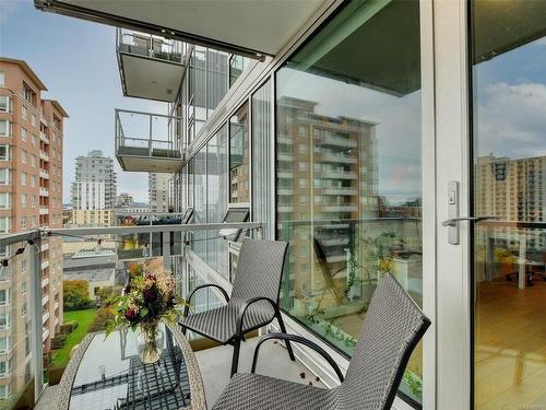 801-989 Johnson St, Victoria, BC - Outdoor With Balcony With Exterior