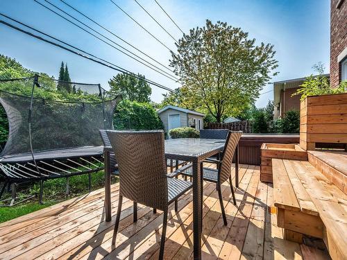 Backyard - 8080 Av. De La Seine, Montréal (Anjou), QC - Outdoor With Deck Patio Veranda With Exterior