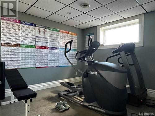 163 Craig Street, Charlo, NB - Indoor Photo Showing Gym Room