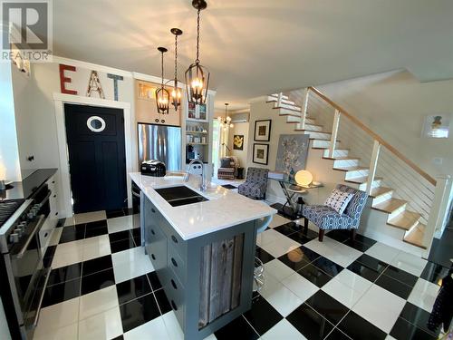 78 Bayview Road, Springdale, NL - Indoor Photo Showing Kitchen With Double Sink