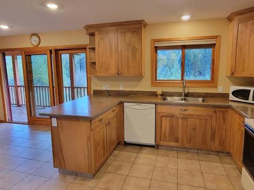 2200 Yellowhead Highway S, Clearwater, BC - Indoor Photo Showing Kitchen With Double Sink
