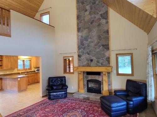 2200 Yellowhead Highway S, Clearwater, BC - Indoor Photo Showing Living Room With Fireplace