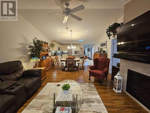 157 New York Ave, Wasaga Beach, ON - Indoor Photo Showing Living Room With Fireplace