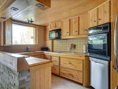 Kitchen - 335 Ch. De La Montagne, Saint-Adolphe-D'Howard, QC - Indoor Photo Showing Kitchen