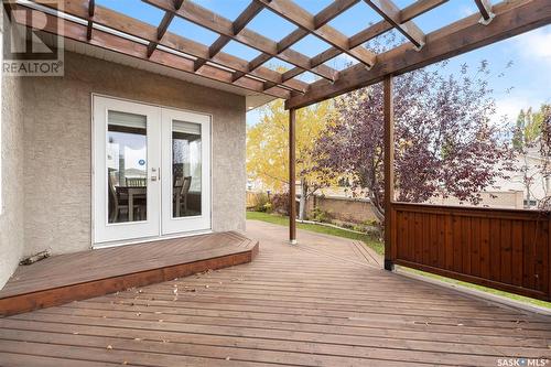 619 Brookhurst Court, Saskatoon, SK - Outdoor With Deck Patio Veranda With Exterior