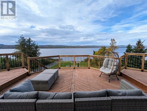 31 Tipping Drive, Pasadena, NL - Outdoor With Body Of Water With Deck Patio Veranda With View With Exterior