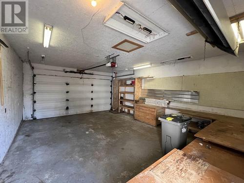 5207 Sunset Drive, Fort Nelson, BC - Indoor Photo Showing Garage