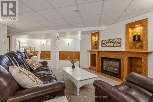 14 Forchuk Crescent, Quinte West, ON - Indoor Photo Showing Living Room With Fireplace