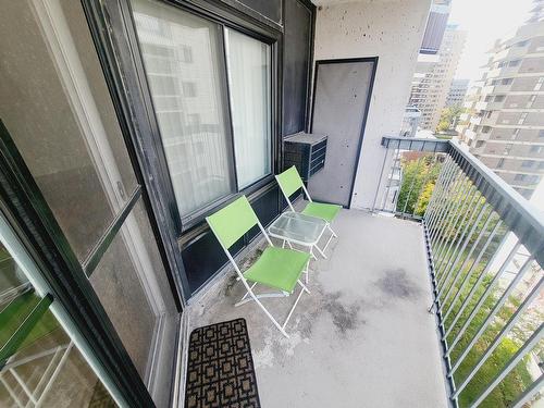 Balcony - 1006-3470 Rue Simpson, Montréal (Ville-Marie), QC - Outdoor With Exterior