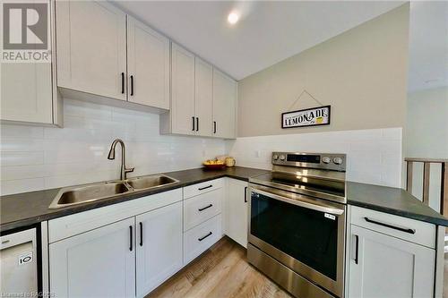 50 Paradise Drive, Northern Bruce Peninsula, ON - Indoor Photo Showing Kitchen With Double Sink