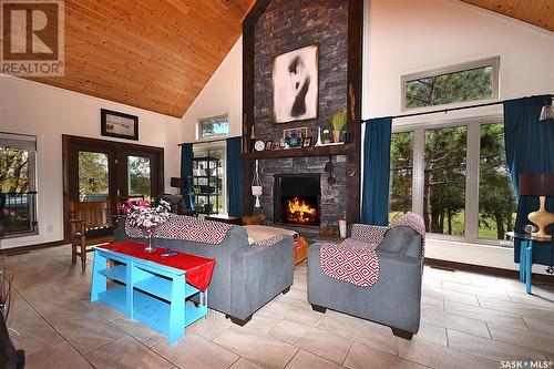 Clearwater Acreage, Big River Rm No. 555, SK - Indoor With Fireplace