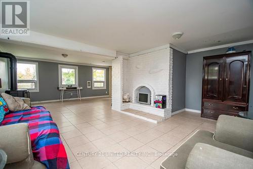 57 Morrow Rd, Trent Hills, ON - Indoor Photo Showing Living Room With Fireplace