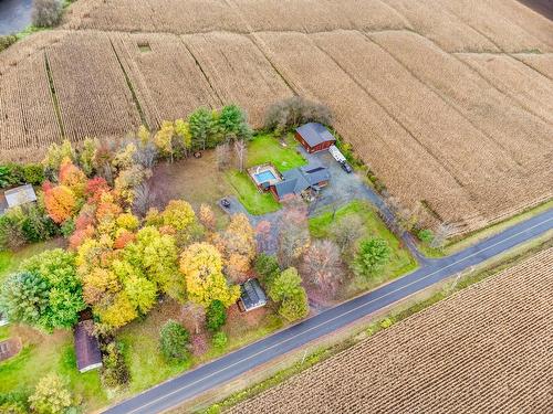 Aerial photo - 1119 Petit Rang, Sainte-Clotilde-De-Horton, QC - Outdoor With View