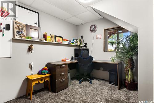 Old Crow Nest Acreage, Edenwold Rm No. 158, SK - Indoor Photo Showing Office