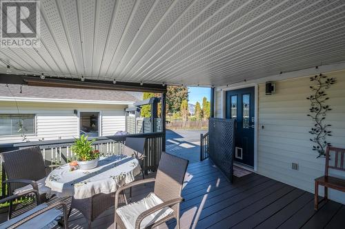 1280 Johnson Road, Penticton, BC - Outdoor With Deck Patio Veranda With Exterior