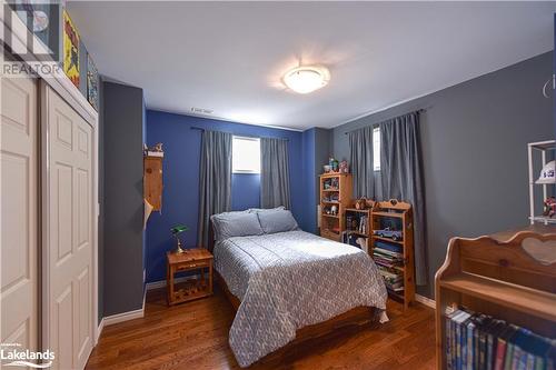 Lower Level Bedroom - 8 Rosemary Road, Orillia, ON - Indoor Photo Showing Bedroom