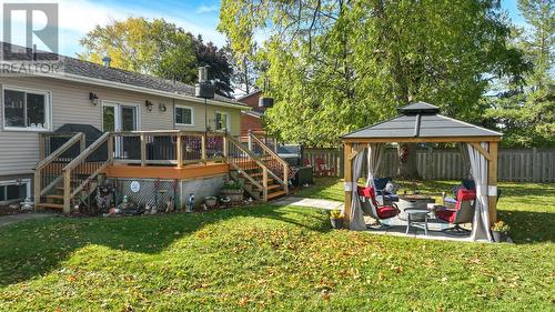 8 Rosemary Rd, Orillia, ON - Outdoor With Deck Patio Veranda With Backyard