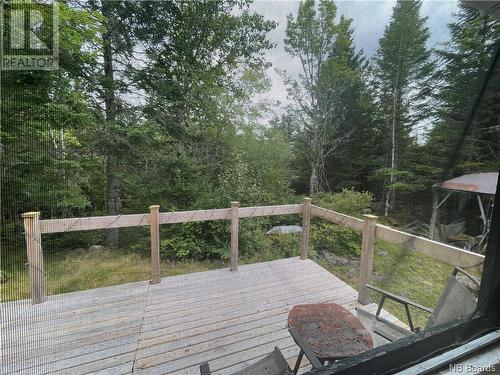 2 Campsite Cluster, Lee Settlement, NB - Outdoor With Deck Patio Veranda