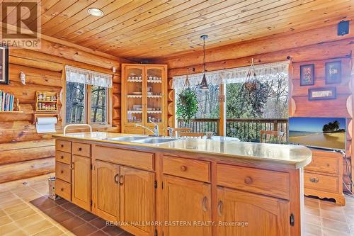 720 County Road 507, Galway-Cavendish And Harvey, ON - Indoor Photo Showing Kitchen With Double Sink