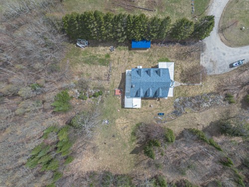 Aerial View - 2292 Rue Du Sacré-Coeur, Nominingue, QC - Outdoor With View