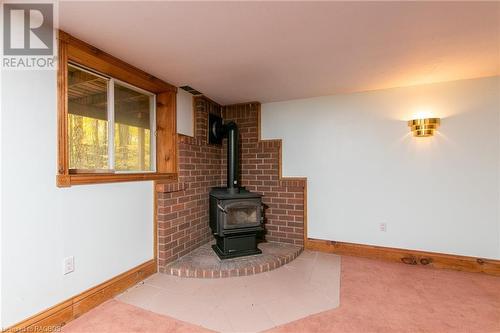 574286 40 Sideroad, West Grey, ON - Indoor With Fireplace