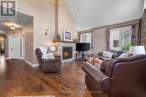 38 John Street, Prince Edward County, ON - Indoor Photo Showing Living Room With Fireplace