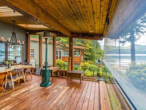 2362 South Lake Rd, Qualicum Beach, BC - Outdoor With Body Of Water With Deck Patio Veranda With Exterior