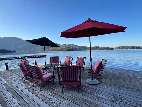 2362 South Lake Rd, Qualicum Beach, BC - Outdoor With Body Of Water With Deck Patio Veranda With View