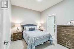 Carpeted bedroom - 