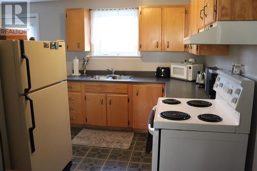 153-155 West Street, Stephenville, NL - Indoor Photo Showing Kitchen With Double Sink