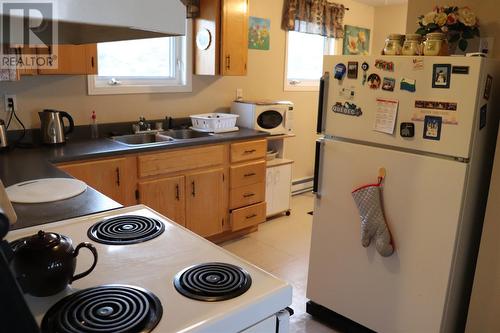 153-155 West Street, Stephenville, NL - Indoor Photo Showing Kitchen With Double Sink