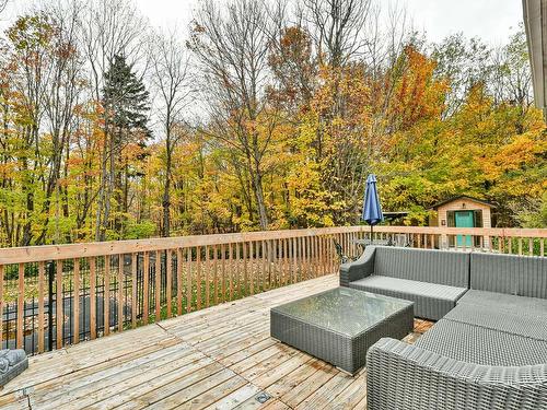 Terrasse - 55 Rue County, Morin-Heights, QC - Outdoor With Deck Patio Veranda With Exterior