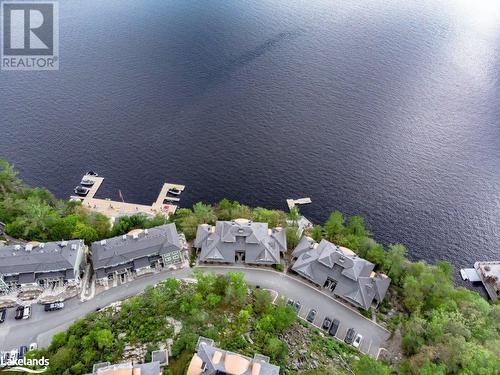 Aerial of Resort - 1869 Muskoka Road 118 Highway W Unit# B102- A1, Muskoka Lakes, ON - Outdoor With Body Of Water With View