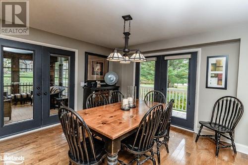 3876 Muskoka 118 Road W Unit# Carling 6-W5, Port Carling, ON - Indoor Photo Showing Dining Room