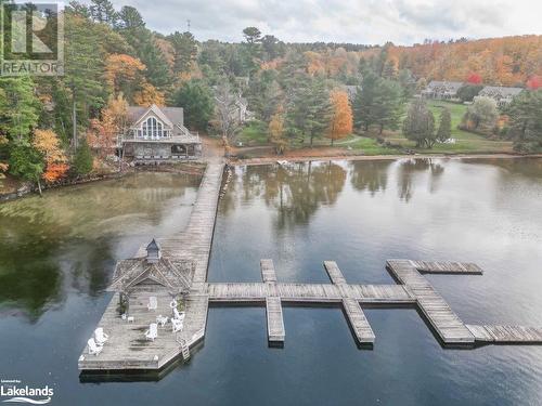 Docks - 3876 Muskoka 118 Road W Unit# Carling 6-W5, Port Carling, ON - Outdoor With Body Of Water With View