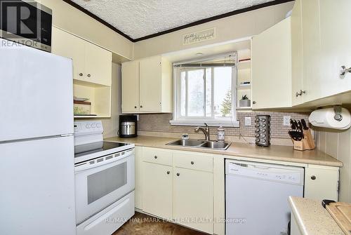 233 Crosby Drive, Kawartha Lakes, ON - Indoor Photo Showing Kitchen With Double Sink