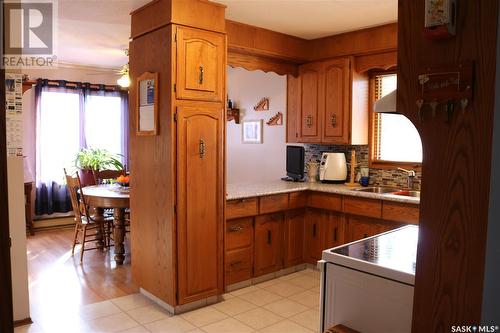 118 Robertson Street, Maryfield, SK - Indoor Photo Showing Kitchen With Double Sink