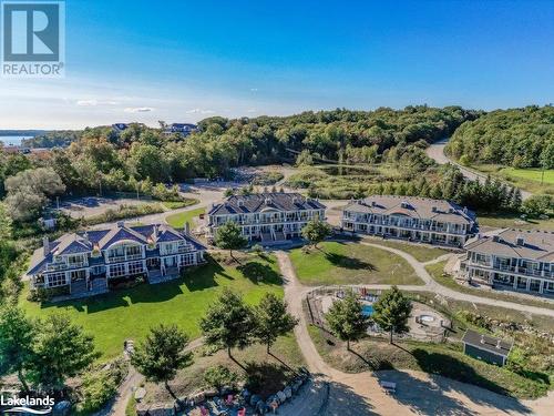 Aerial of Resort - 1869 Muskoka Road 118 Highway W Unit# A104-C1, Muskoka Lakes, ON - Outdoor With View