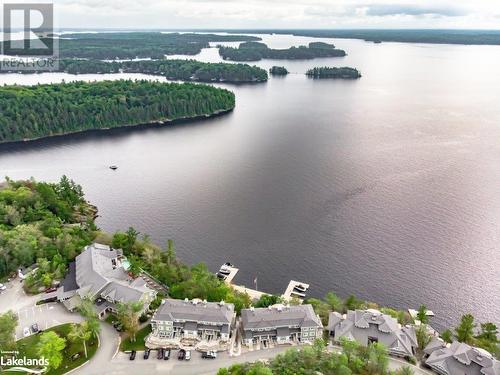 Resort from the top - 1869 Muskoka Road 118 Highway W Unit# A104-C1, Muskoka Lakes, ON - Outdoor With Body Of Water With View