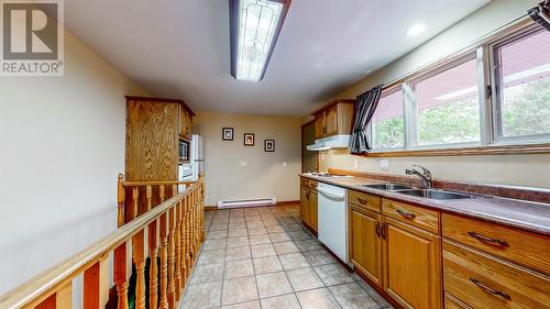 1632 Topsail Road, Paradise, NL - Indoor Photo Showing Kitchen With Double Sink