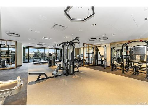803-369 Tyee Rd, Victoria, BC - Indoor Photo Showing Gym Room