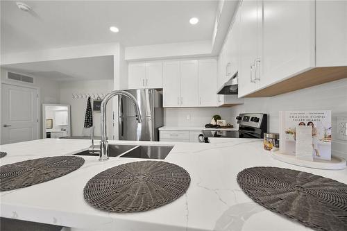 15 Talbot Street W|Unit #302, Cayuga, ON - Indoor Photo Showing Kitchen With Double Sink