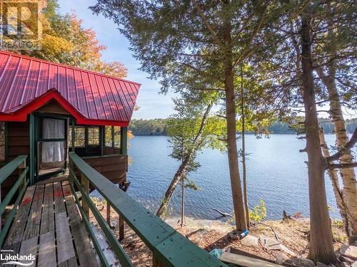 View from deck - Part Of 9600 Harris Lake, Whitestone, ON - Outdoor With Body Of Water With View